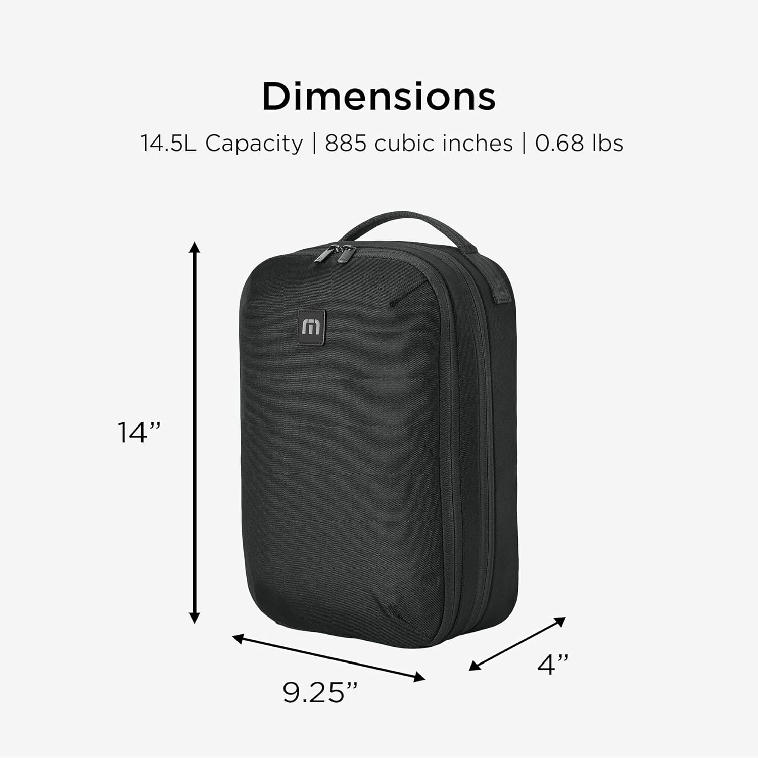 TravisMathew Approach Storage Cube TMB301, Black
