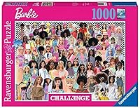 Vista 1 de Ravensburger Barbie Jigsaw Puzzle for Adults and Kids Age 12 Years Up - 1000 Piece Challenge Edition