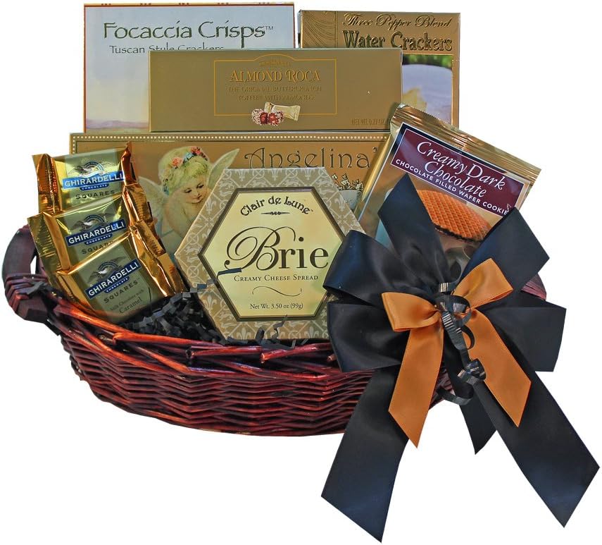 Art of Appreciation Gift Baskets With Heartfelt Sympathy Gift Basket, Small (Chocolate)
