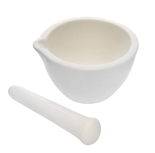 Set de 20 morteros y maja de porcelana 2oz capacidad miniatura 2