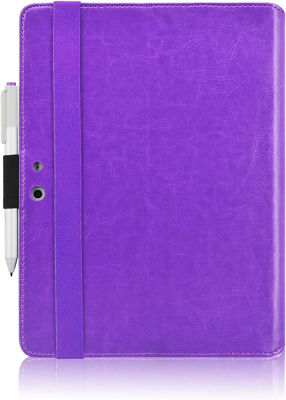 ACdream Case for Surface Go 2 2020 Release, Multiple Angle Viewing with Pocket Business Cover Case(Fit Type Cover Keyboard/Kickstand),Purple