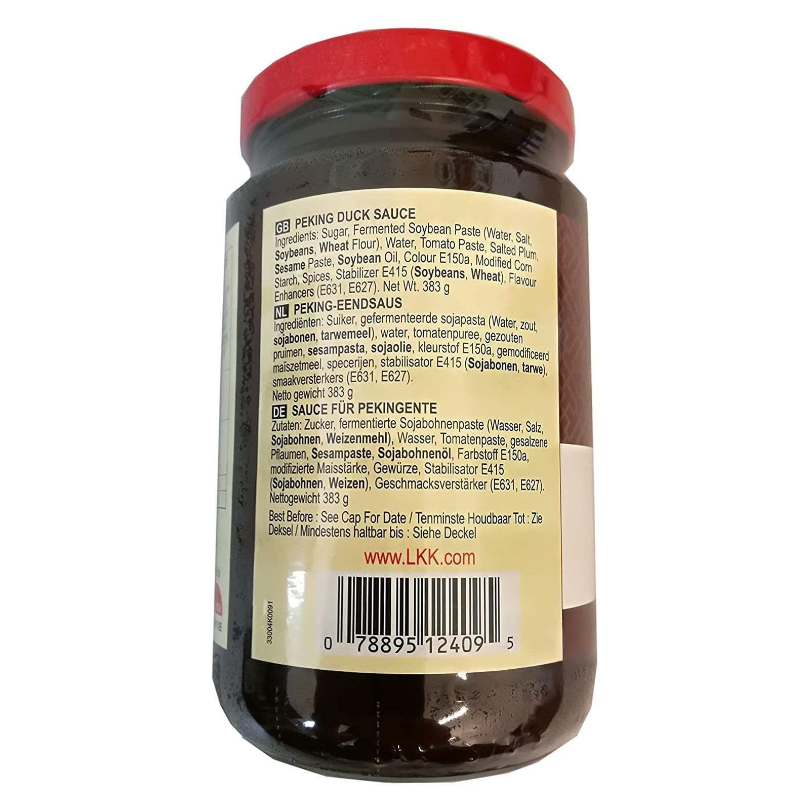 Lee Kum Kee Salsa para Pato Asado y Pato Peking Apto tambien para Pollo Asados 383g