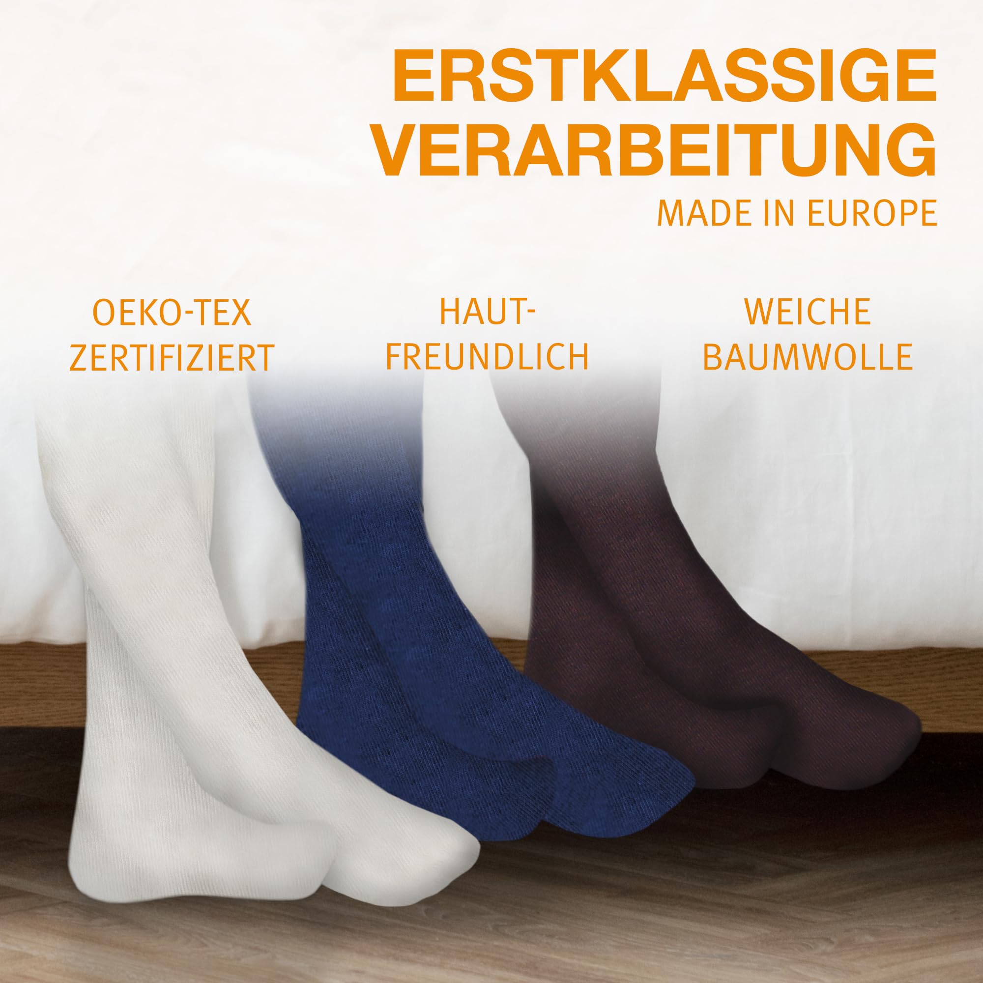 WELLYOU Set de 3 collants unis, Lot de collants pour bébé et enfants, garçons et filles, taille 86-92
