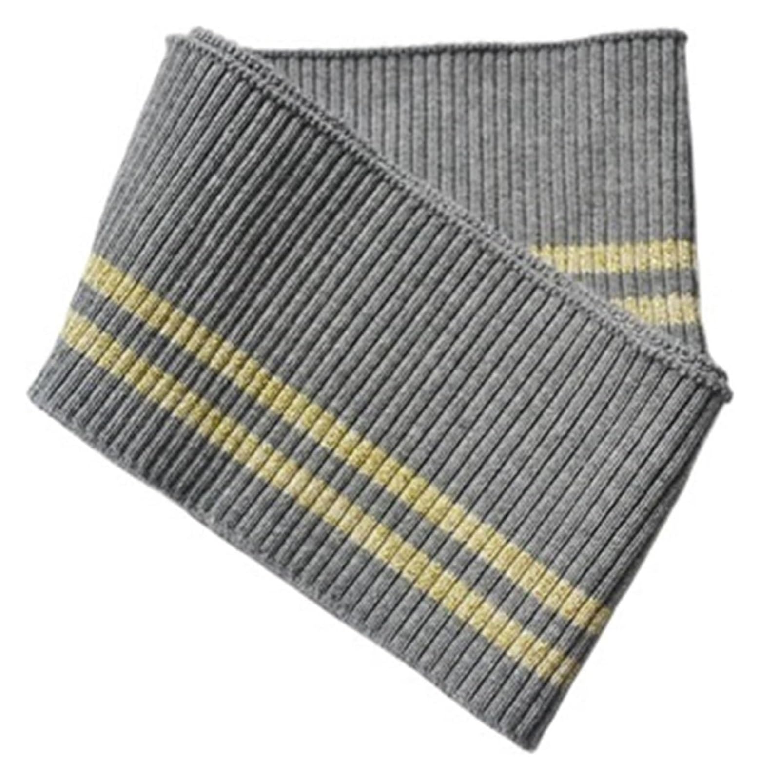 Knit Cuff, Rib Knit Cuffs Multicolor 8.5cm Cotton Thread for Jacket Dress Collar Hem(Grey)
