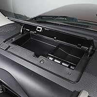 Vista 7 de Bandeja de tablero de consola central, organizador de caja de almacenamiento para salpicadero compatible con Toyota FJ Cruiser 2007-2021, accesorios