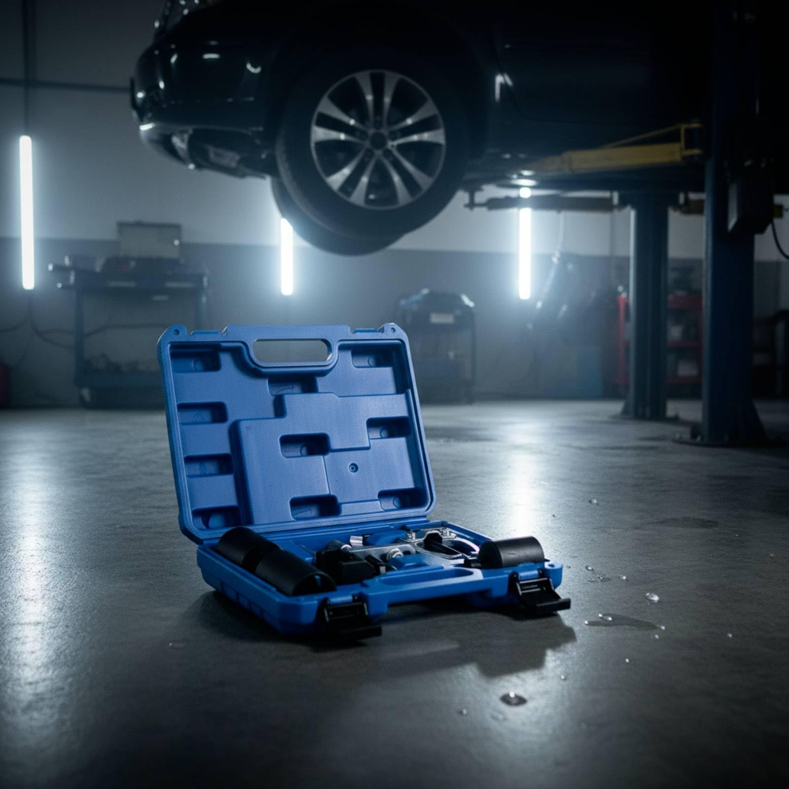 6 Pezzi Kit Estrattore Tergi con Valigetta Regolabile Estrattore Tergicristallo Sicuro Attrezzo per Meccanici, Amanti Del Fai da Te, Garage