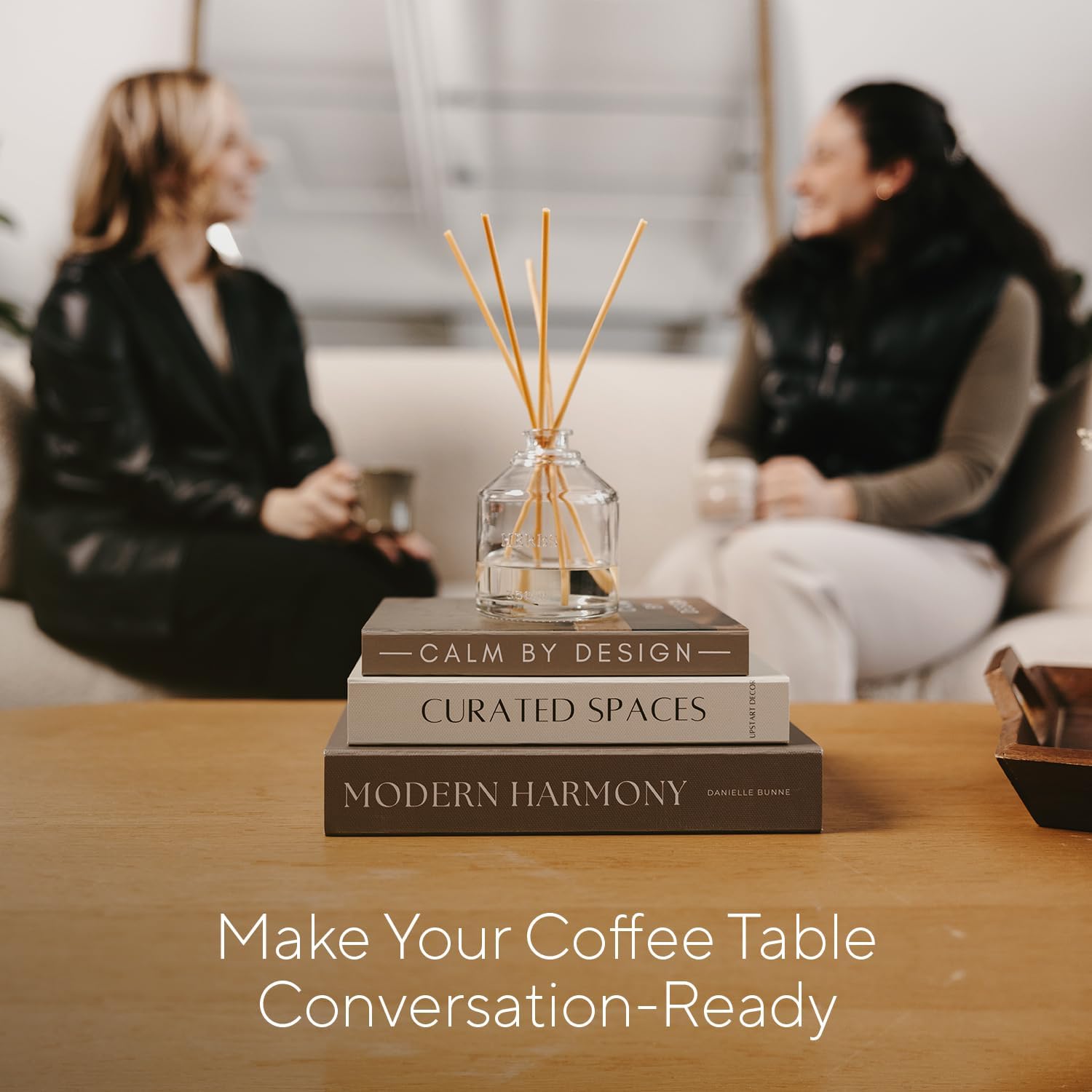 Modern Decorative Books For Home Decor - Set of 3 Faux/Fake Books For Decoration for Aesthetic Coffee Table Bookshelf Mantle Book Decor as Decorative Storage Boxes in Living Room Entryway Shelf Décor - Image 4