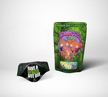 Runts Mylar bags 3.5g smell proof packaging x25