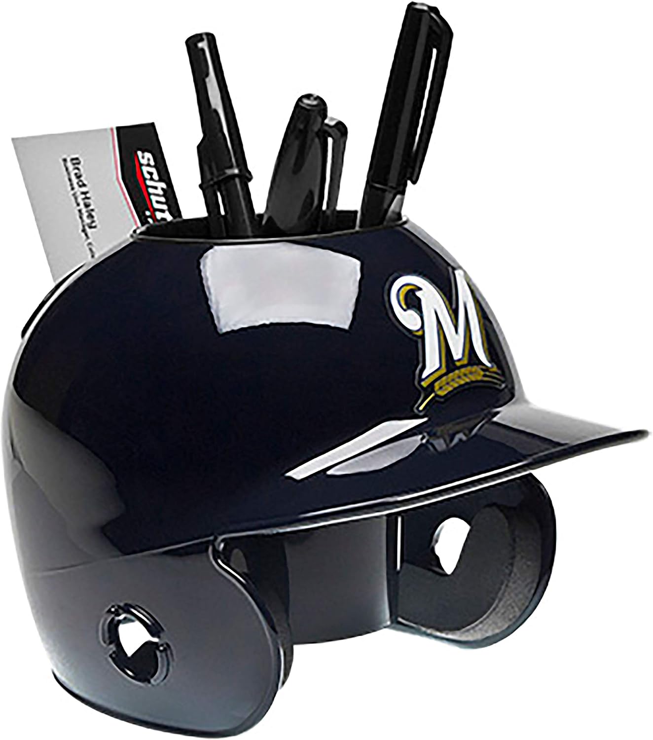Schutt MLB Desk Caddy - Baseball Desk Organizer, Pencil Holder, Office Decor - Great Gift for Baseball Fans