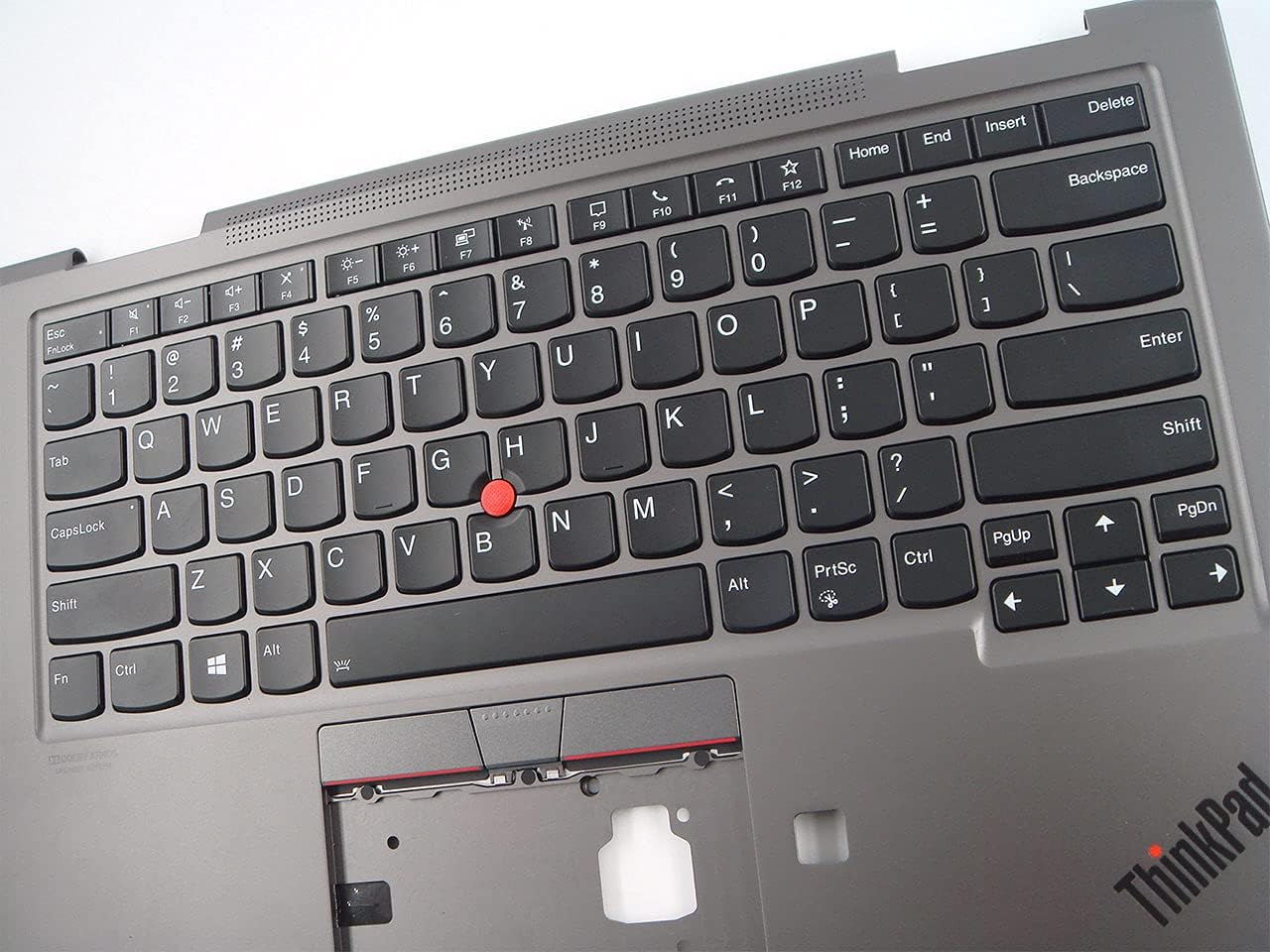 Parts for Lenovo ThinkPad X1 Yoga 5th Gen 5 Palmrest Keyboard Bezel US English Backlit 5M10Z37082