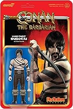 Super7 Conan The Barbarian War Paint Subotai - 3.75" Conan Action Figure with Accessory Classic Movie Collectibles and Retro Toys