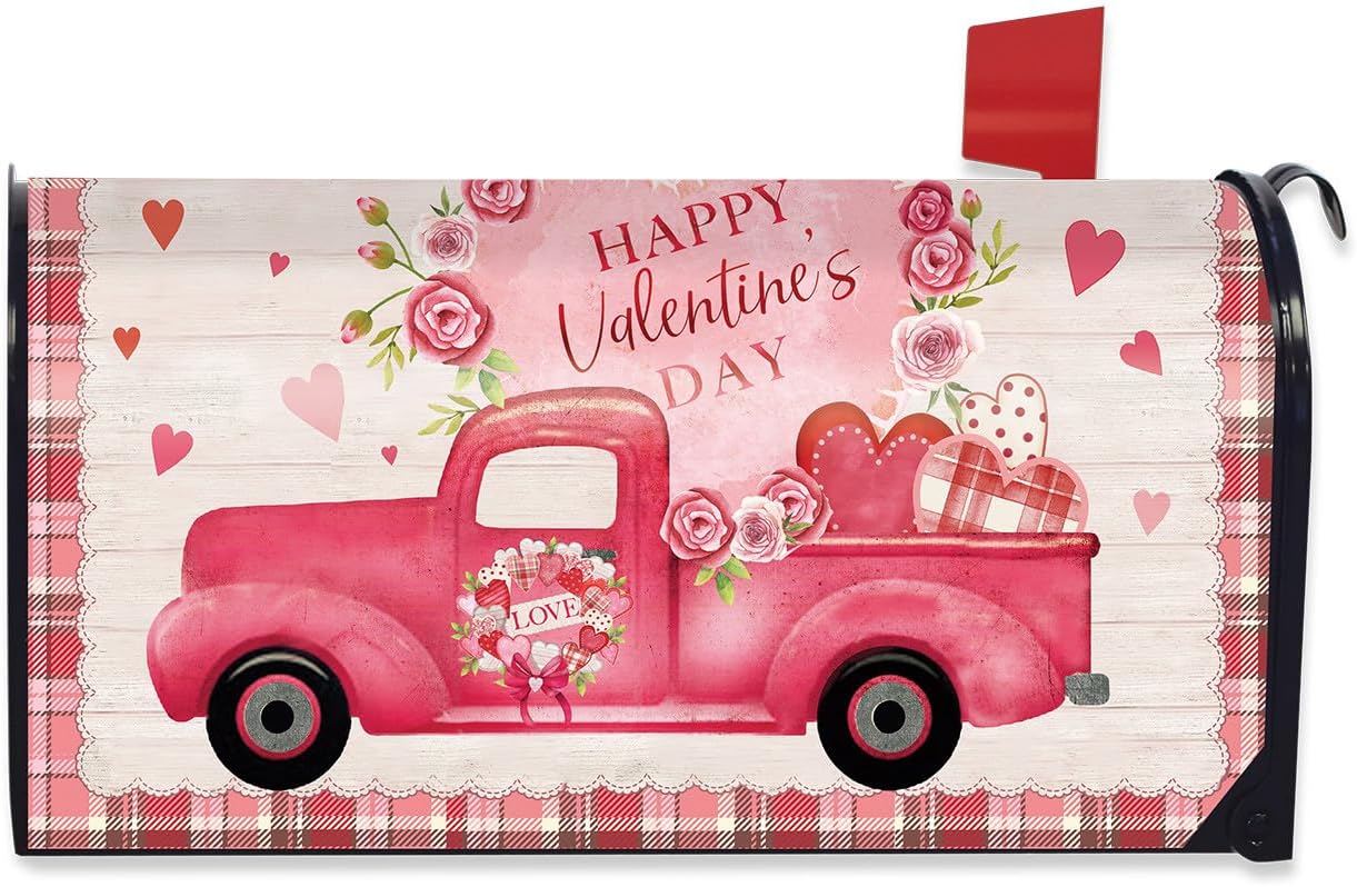 Briarwood Lane Valentine's Love Pickup Mailbox Cover