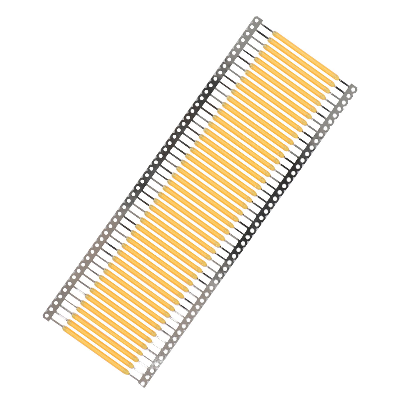48PCS Led COB Chip 150mA Bombilla De Tungsteno LED LÁMPARAS Filamentos De Bombilla Warmwhite 2700K Para Foco,Un Conjunto De 48 Piezas.,3V Blanco Cálido
