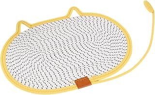 FytStycale Estera de rasguño para Gatos, Protector de Muebles y Juguete para Interiores, Amarillo 60x40cm