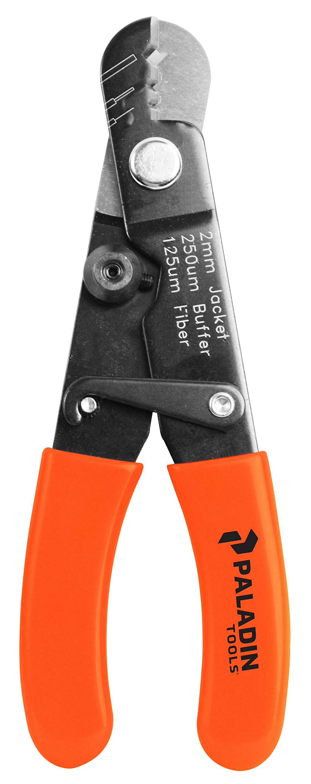 Tempo Orange Paladin Tools Pa1162 3-Level Mini Fiber Optic Stripper | Pa1162 Adjustable Fiber Stripper & Cutter | 2.0-3.0Mm Fiber Optic C Cables