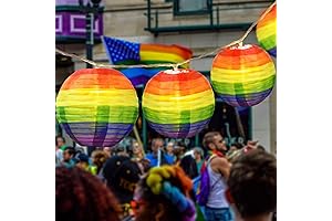 9.4Ft Rainbow Room Lights | Pride Decorations