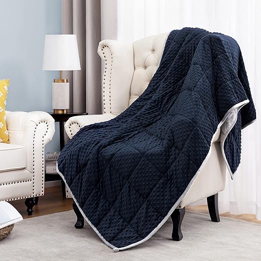 Angelhood Weighted Blanket Adult (15 lbs, 48x72 Inches