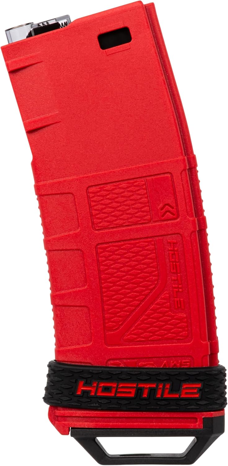 Hostile Airsoft 250 Round MidCap Polymer Magazine - Fits M4 Style AEG - No Winding