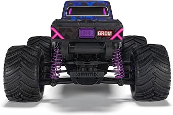 ARRMA 1/16 Quake GROM 4X4 RTR Brushed Monster Truck, Purple | RC Truck, Battery & Charger Included, ARA2137T3