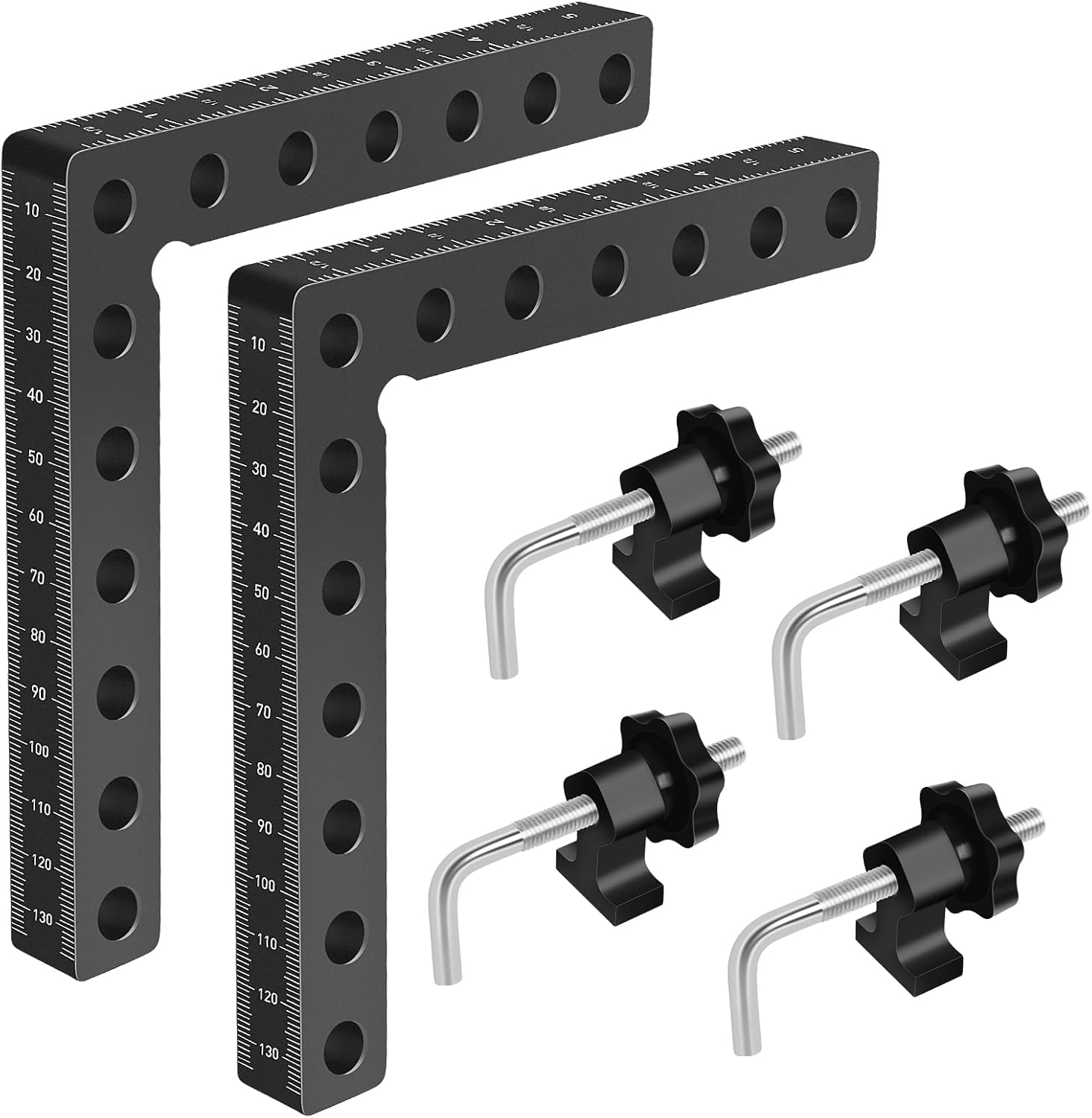 90 Degree Corner Clamp for Woodworking, Positioning Squares Right Angle
