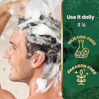 Vista 6 de Tio Nacho Champú de hierbas mexicanas, fortalecedor, anti pérdida de cabello y antiroturas con jalea real, ginseng y jojoba, sin parabenos ni