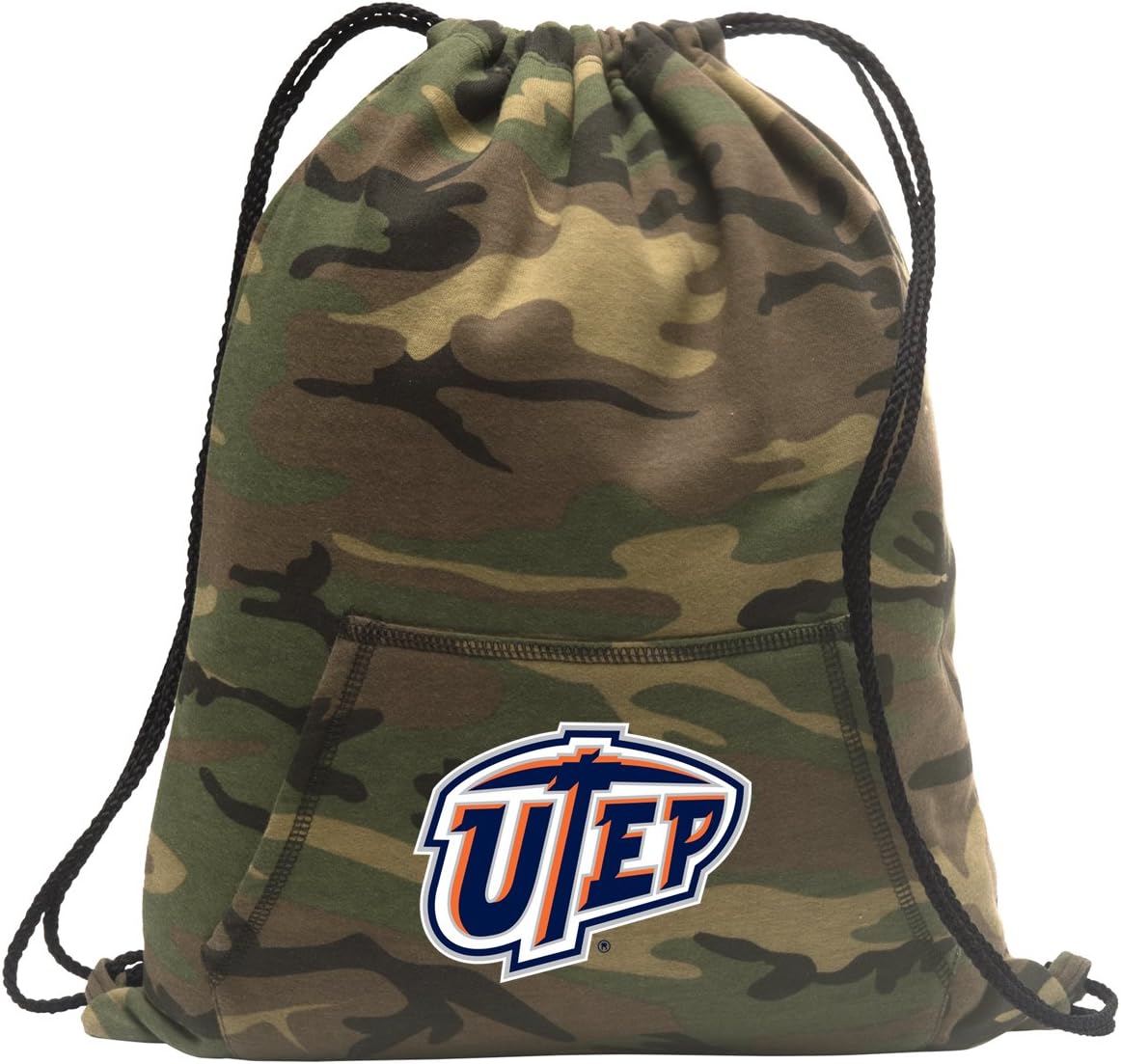 Broad Bay Camo UTEP Cinch Bag COOL Hoody Cinch Backpack