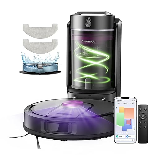 Vexilar W15 Robot aspirateur Laveur 10,000Pa avec Station sans Sac