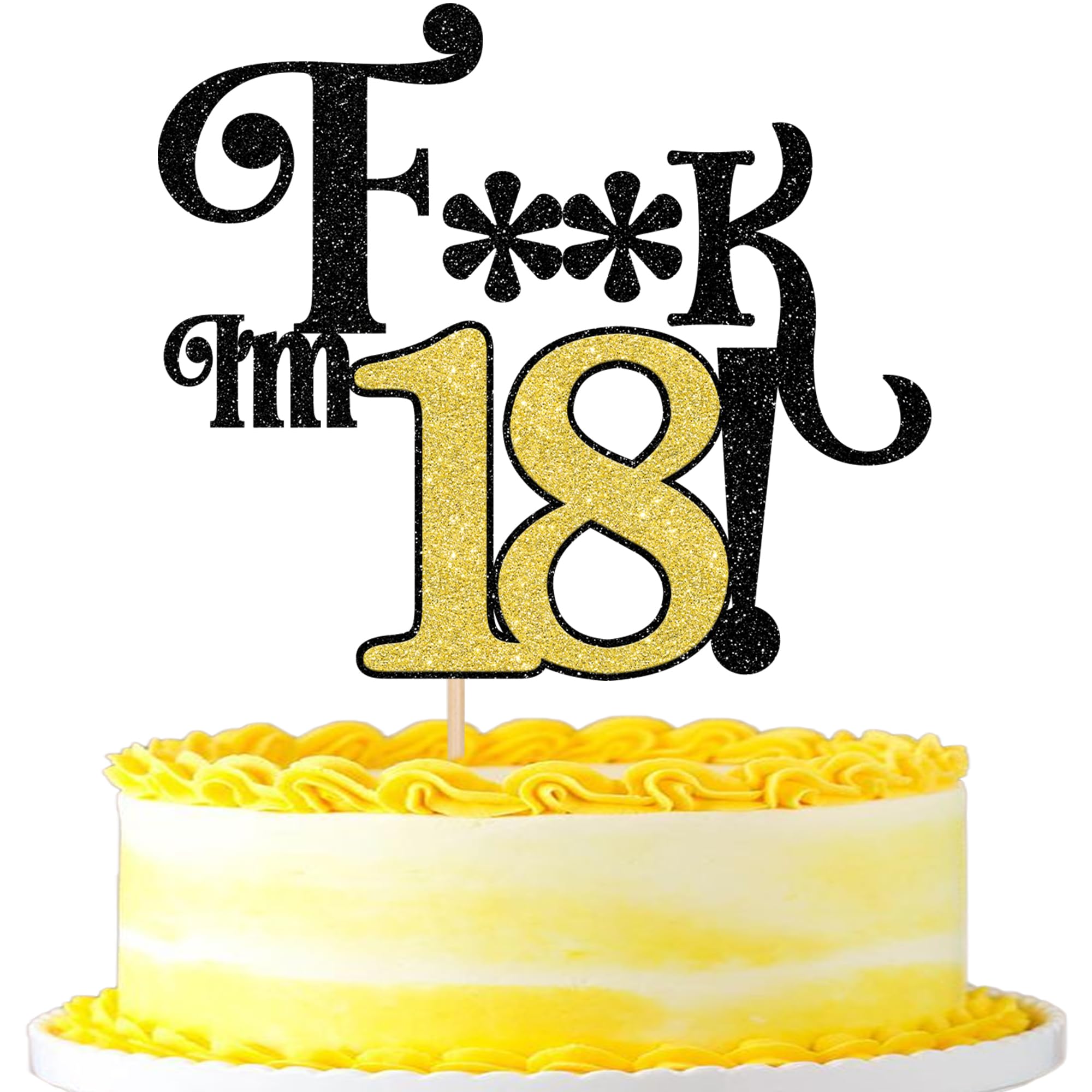 1 Stück Renn Auto Tortendeko Glitzer Fast One Cake Topper Ka