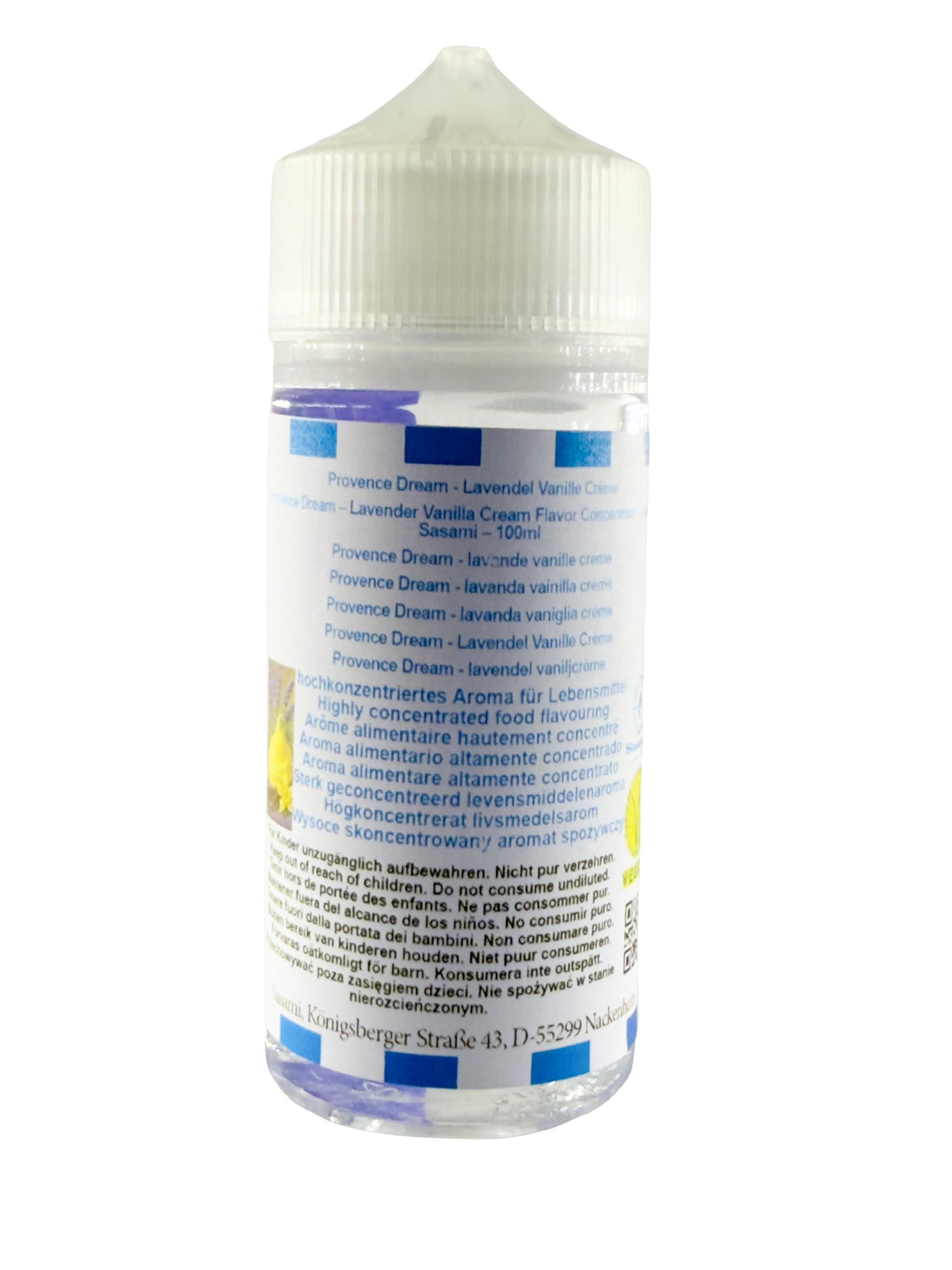 Provence Dream – lawenda wanilia crème aromat koncentrat – Wegański – Sasami – 100ml