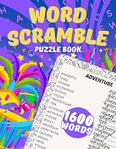 Word Scramble: Over 70 Puzzles for Teens and Adults to Keep Mind Sharp and Peaceful