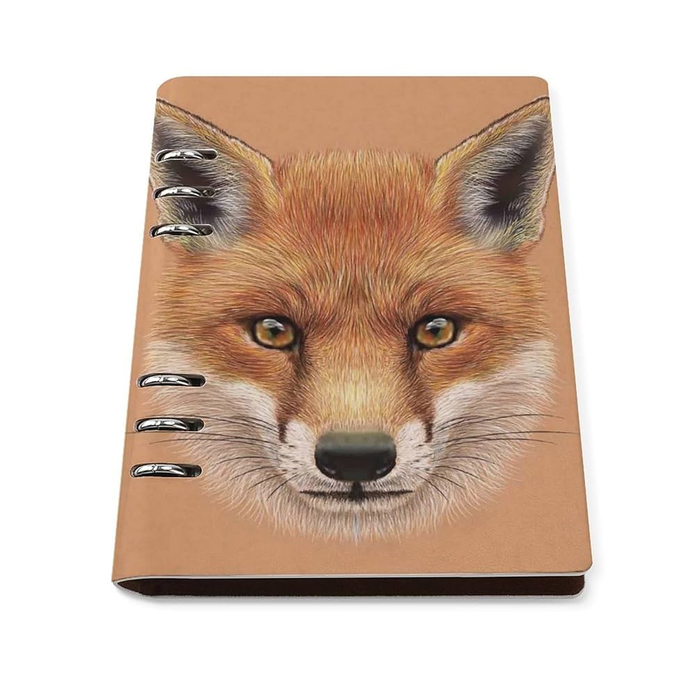 キツネページ Amazon.co.jp: ルーズリーフノート キツネ 狐 かわいい システム