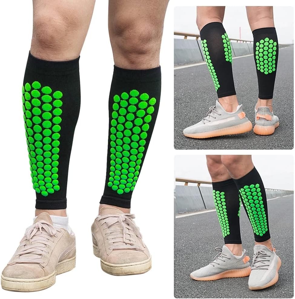 Leg Guards Breathable Calf Wraps Shin Protector Compression Guard Outdoor Fitness for Running Cycling Mountaineering