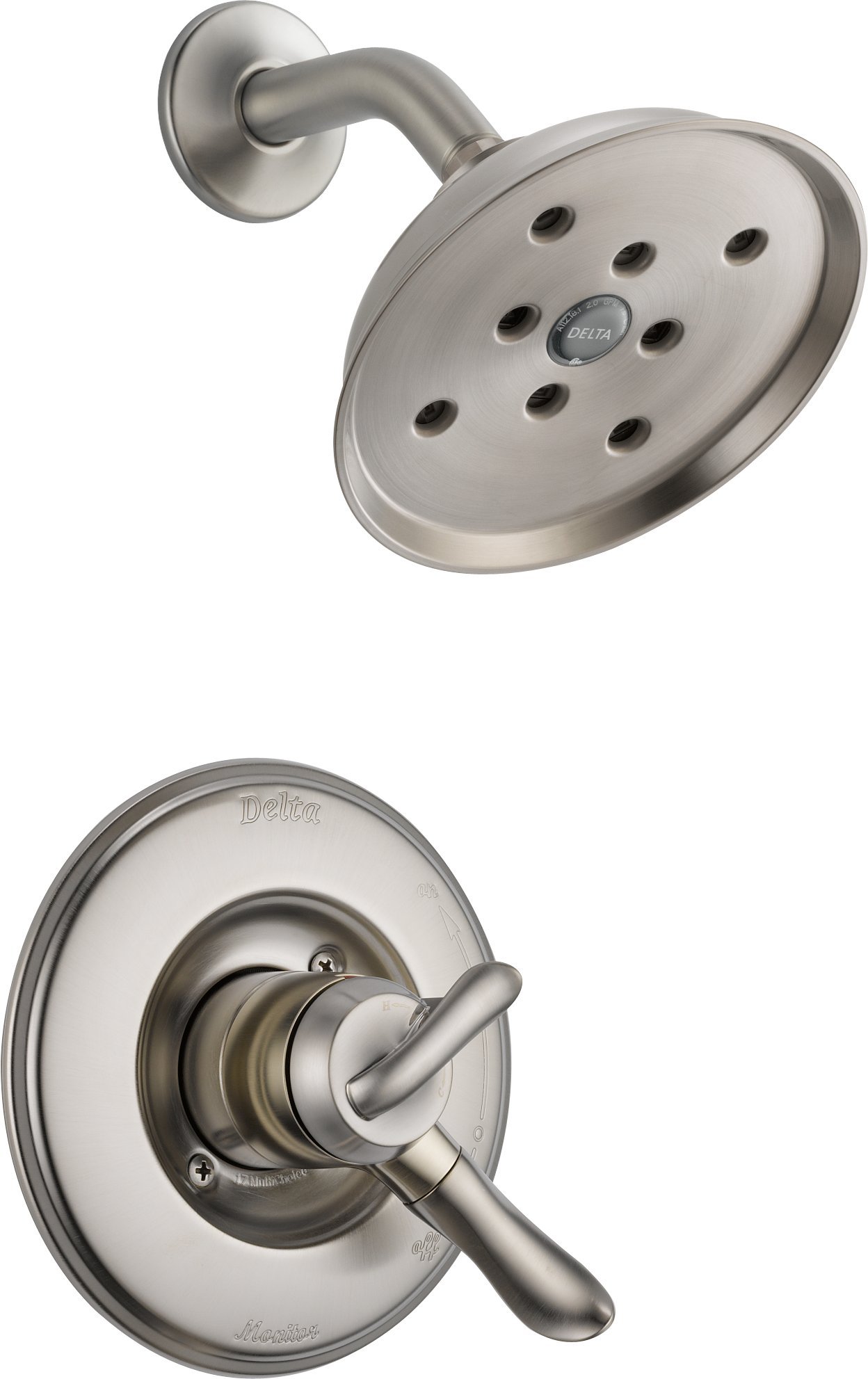 Delta T17294-SS Linden Monitor 17 Series Shower Trim, Stainless by DELTA FAUCET