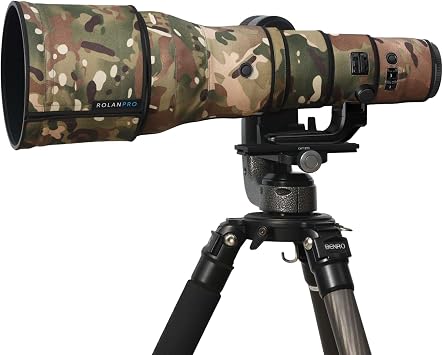 ROLANPRO Waterproof Lens Camouflage Cover for Nikon Z 800mm f6.3 VR S Camouflage Rain Cover Lens Protective Sleeve Case Clothing-#4