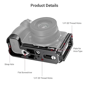 Nikon - masa 様  専用 SMALLRIG L Bracket L Uchwyt, Płytka L dla Z5/Z6/Z7/Z6 II/Z7