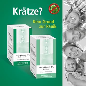 Antiscabiosum 25% emulsion for the treatment of scabies in adults 200 g