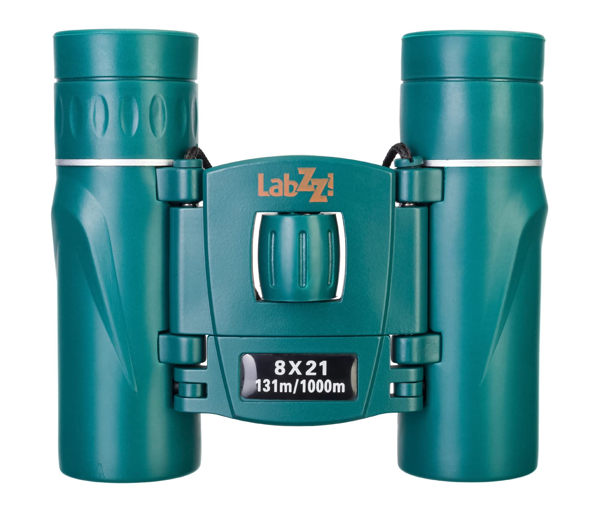Levenhuk LabZZ B5 Compact Foldable Binoculars for Kids with 8X Magnification and BK-7 Fully Coated Optics, Blue