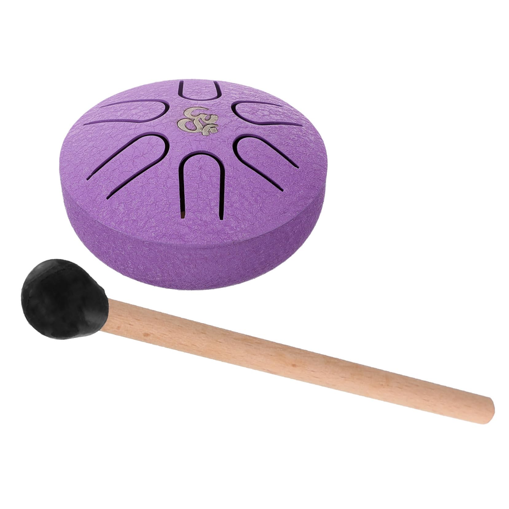 Yardwe 1Set Tongue Drum Note Percussion Instrument for Adults Portable Hand Drum for Relaxation Durable Easy to Clean