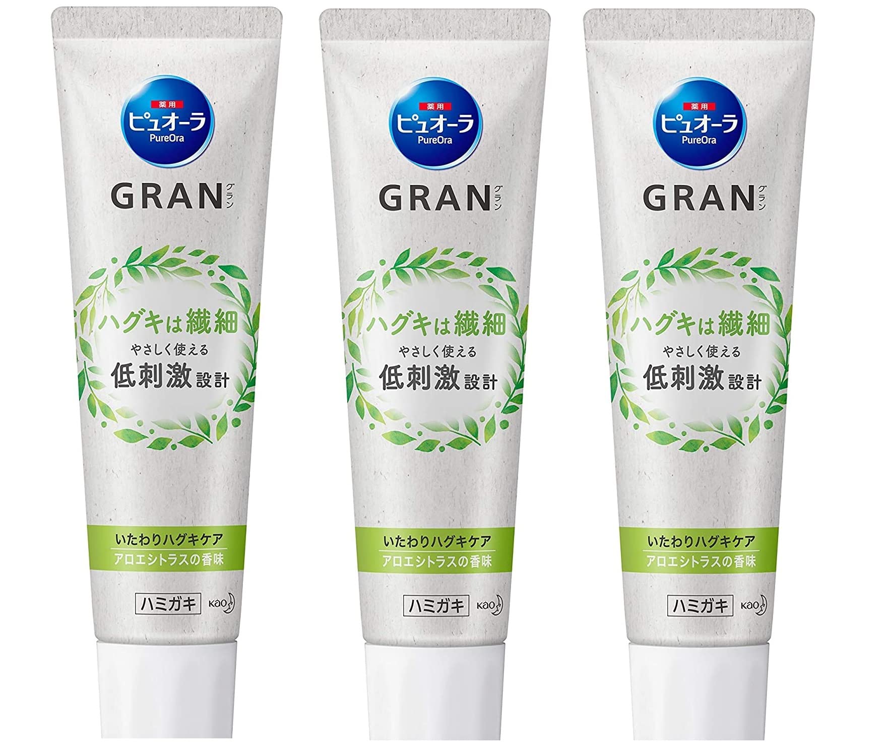 【3個セット】ピュオーラＧＲＡＮ いたわりアロエ 90g
