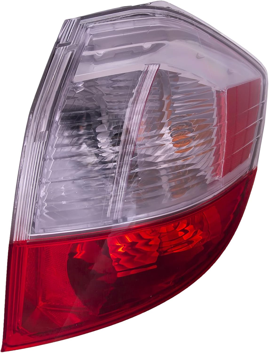 HEADLIGHTSDEPOT Tail Light Compatible With Honda Fit 09-14 Right Passenger Side Tail Lamp Pair