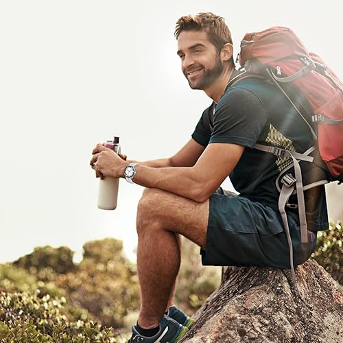 Miniatura 5 de Correa compatible con Samsung Galaxy Watch 76 de 1.575 in y 1.732 in, bandas clásicas para Galaxy Watch 6 de 1.693 in y 1.850 in, correa deportiva