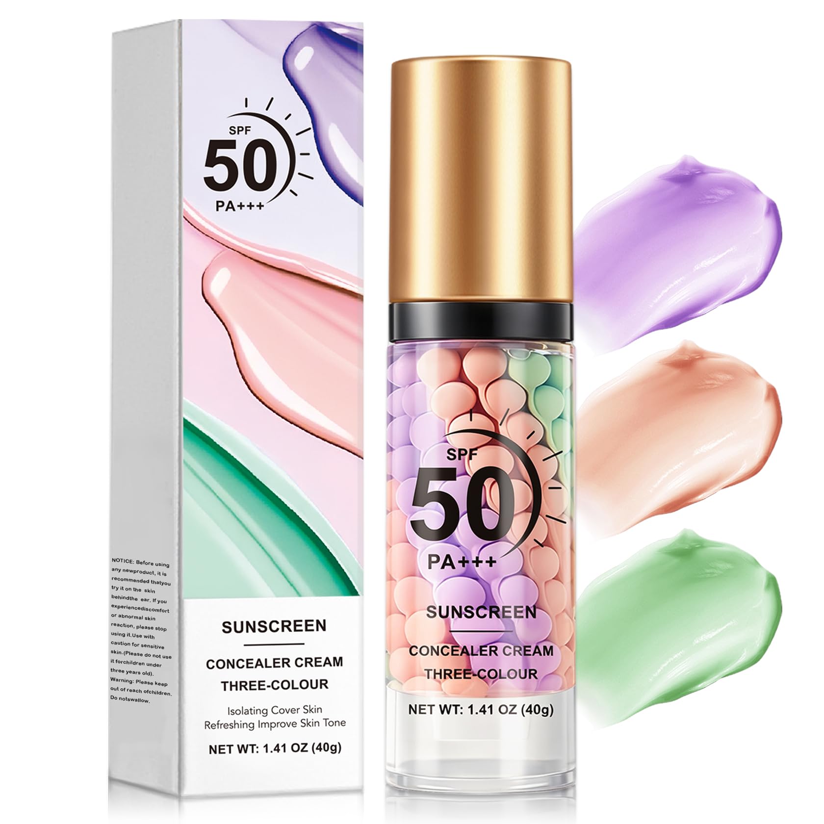 Primer Face Makeup,Color Correcting Primer for Face Before Makeup 1-pack