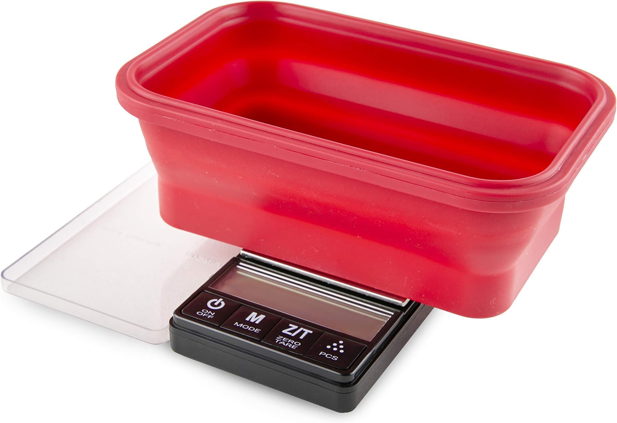 truweighCrimson Collapsible Bowl Digital Scale 1000g x 0.1g Black