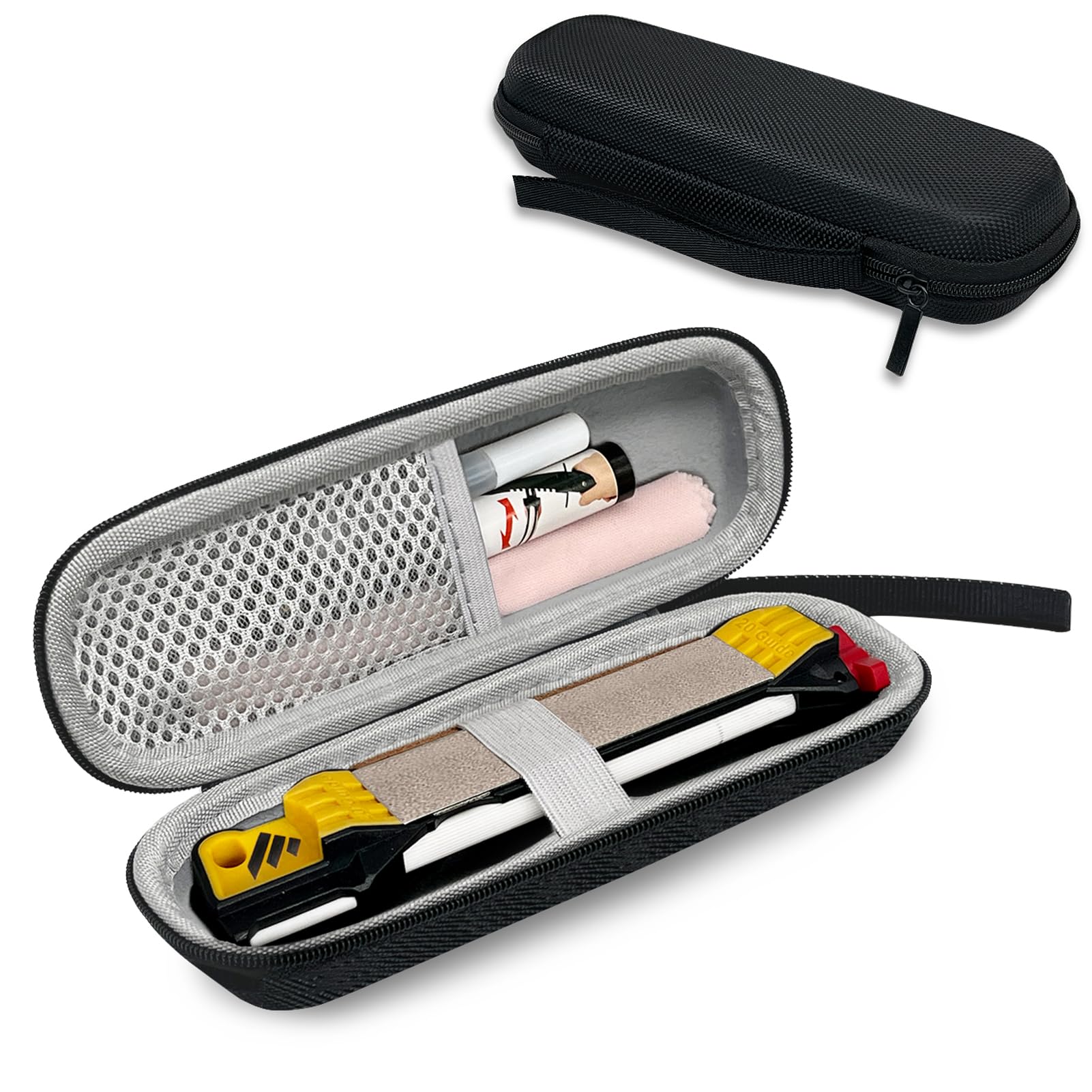 ICIMBI Hard Travel Carrying Case for Work Sharp Guided Field Sharpener Black