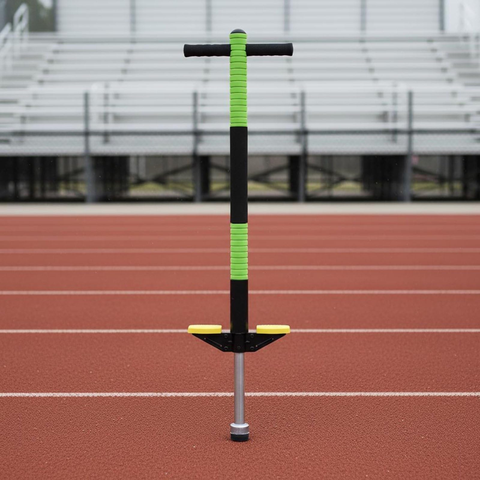 Pogo Sauterelle Enfant Jouet Saut Bâton Sauter Appareil Sautant avec Structure et Ressort Réactif pour Renforcement du Tronc Convient au Jardin Parc Loisirs, Moderne, Sportif