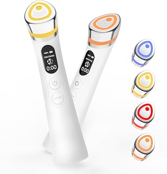 Face Lift Device – 8 in 1 Skin Tightening and Lifting, LED Light Therapy for Wrinkles, Korean Skin Care, Spa-Grade Facial Massager Lifting & Firming Beauty Massager