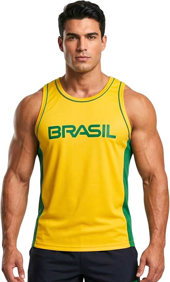 Camisa Regata Masculina Esportiva Treino Academia Esportes Dia-a-Dia Camiseta DryFit