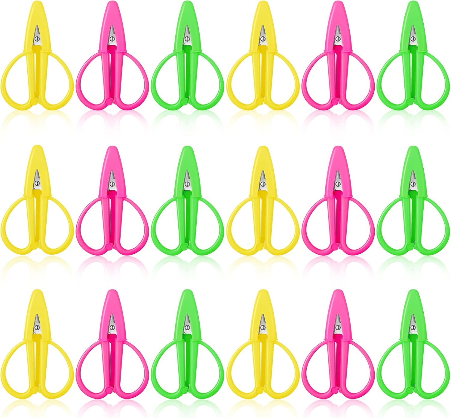 18 Pcs Mini Scissors Thread Tiny Scissors Colorful Travel
