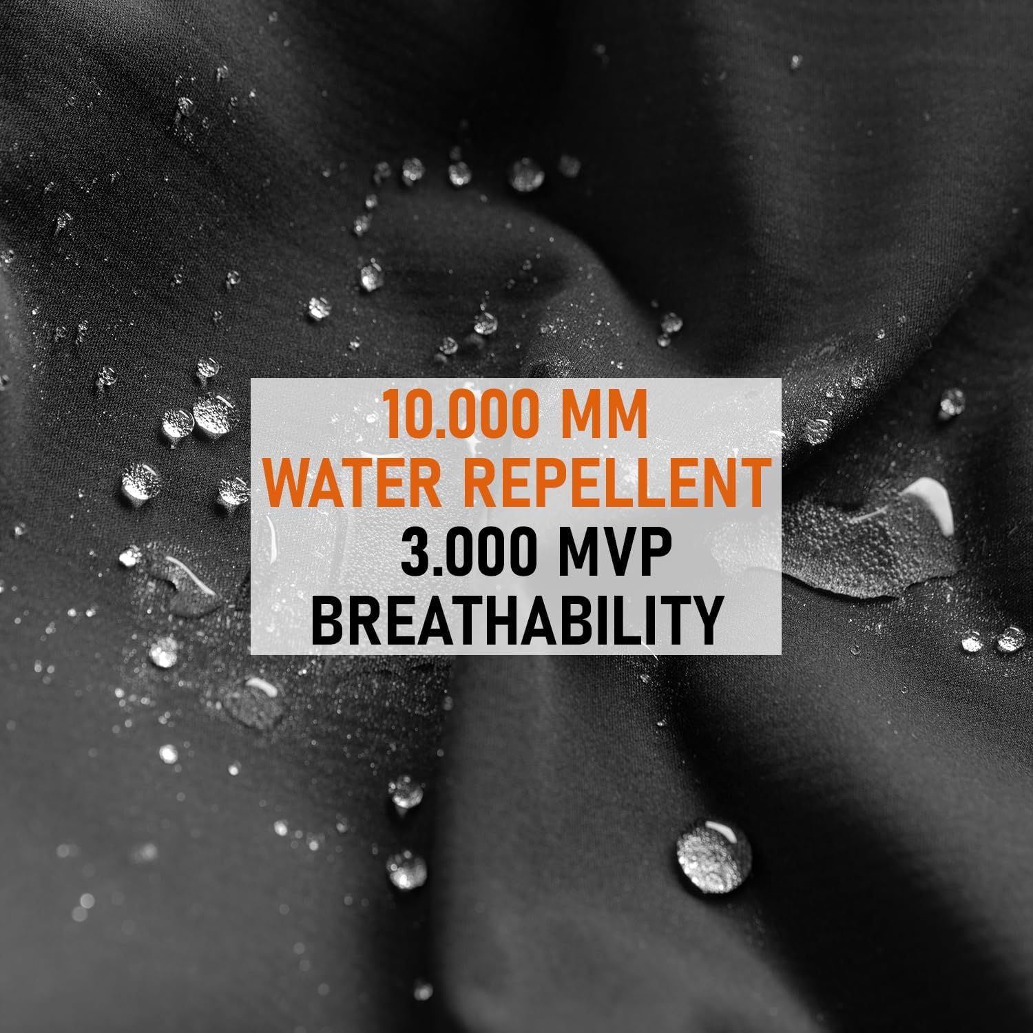 ACE Jackal Softshell Jacket - Tactical Outdoor Jacket for Airsoft & Paintball - Water-Repellent Softshell Layer - Black - 3XL