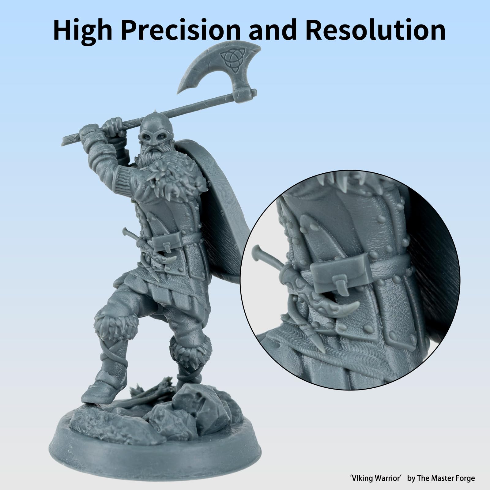 Siraya Tech Simple Grey V2 – Wasserwaschbares 3D- Produktbild-Vorschau 3
